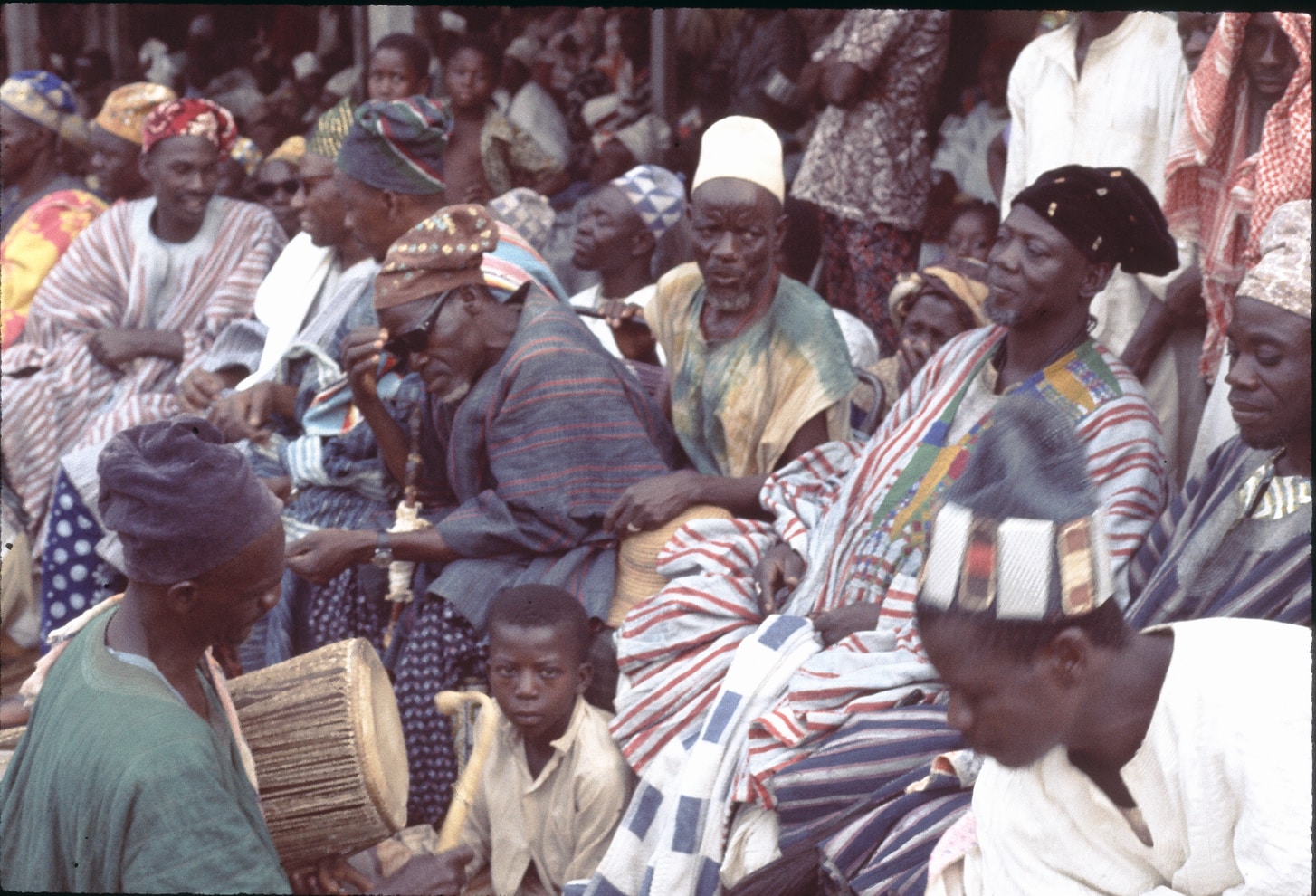 Praise-singing drummer, Tamale